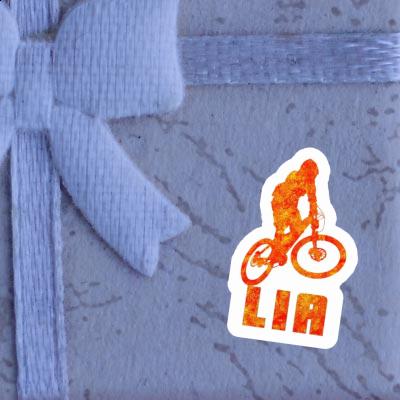 Sticker Lia Downhiller Laptop Image