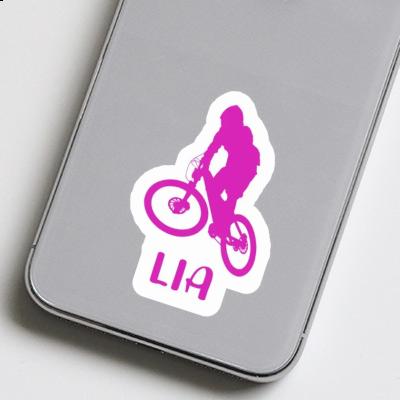 Sticker Lia Downhiller Notebook Image