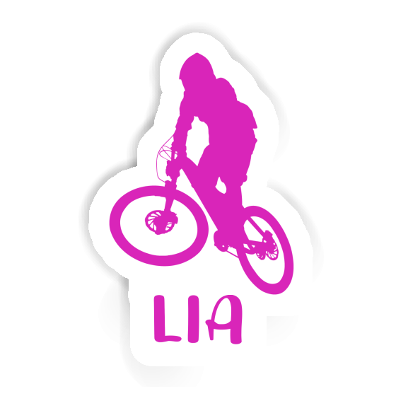 Sticker Lia Downhiller Laptop Image