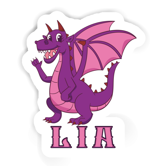 Lia Autocollant Dragon mère Notebook Image