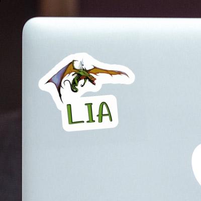 Aufkleber Lia Drache Laptop Image