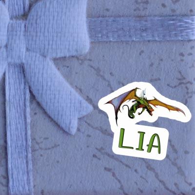 Lia Sticker Dragon Notebook Image