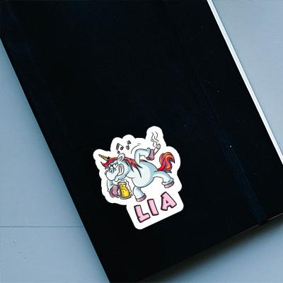 Lia Sticker Party Unicorn Image