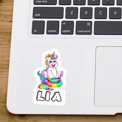 Lia Sticker Baby Einhorn Notebook Image