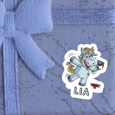 Sticker Weinhorn Lia Gift package Image