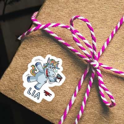 Autocollant Lia Licorne Gift package Image