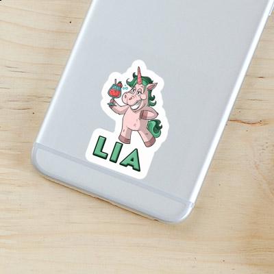 Party Unicorn Sticker Lia Laptop Image