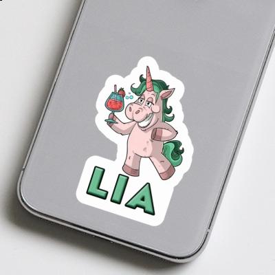 Party Unicorn Sticker Lia Gift package Image