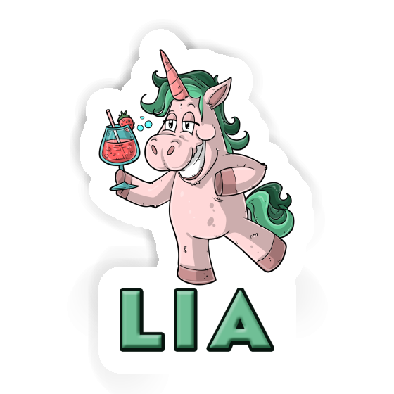 Party Unicorn Sticker Lia Gift package Image