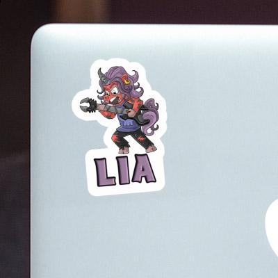 Rocking Unicorn Sticker Lia Gift package Image