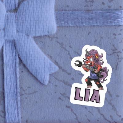 Rocking Unicorn Sticker Lia Gift package Image