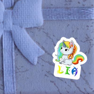 Aufkleber Lia Einhorn Gift package Image