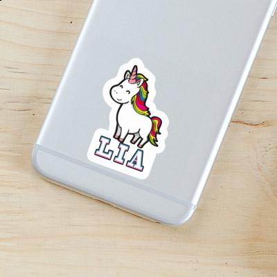 Unicorn Sticker Lia Notebook Image