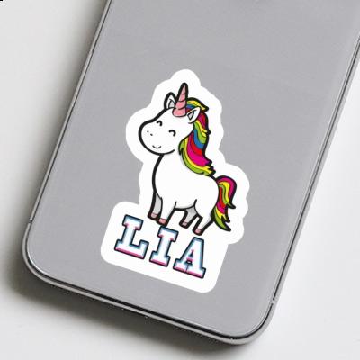 Autocollant Lia Licorne Laptop Image