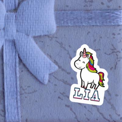 Aufkleber Lia Einhorn Gift package Image