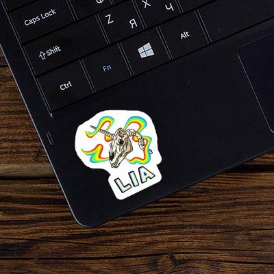 Lia Sticker Unicorn Skull Gift package Image