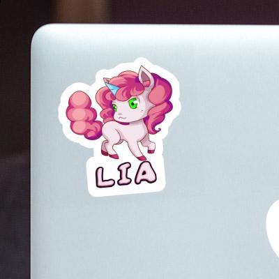 Autocollant Lia Licorne Laptop Image