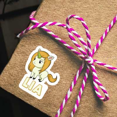 Sticker Unicorn Lia Notebook Image