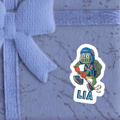 Hockey Player Sticker Lia Gift package Image