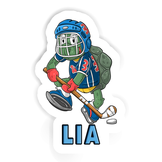 Hockey Player Sticker Lia Image