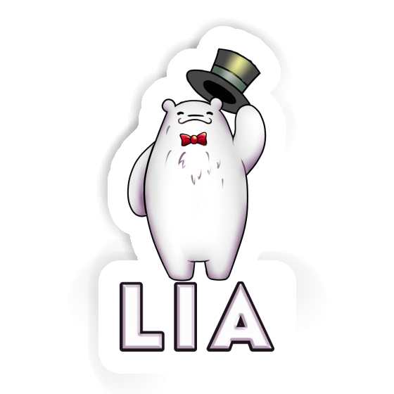 Lia Sticker Icebear Notebook Image