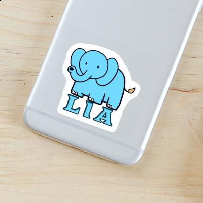 Sticker Elephant Lia Gift package Image