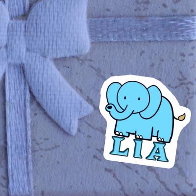 Sticker Elephant Lia Notebook Image