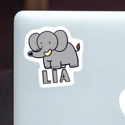 Lia Sticker Elephant Image