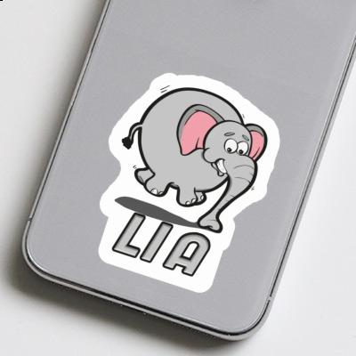 Jumping Elephant Sticker Lia Gift package Image