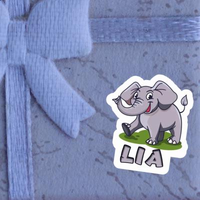 Autocollant Lia Éléphant Gift package Image