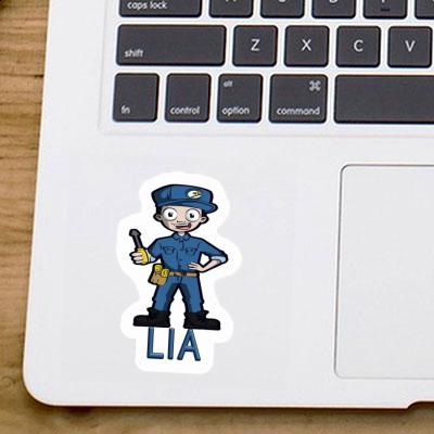 Lia Sticker Electrician Image