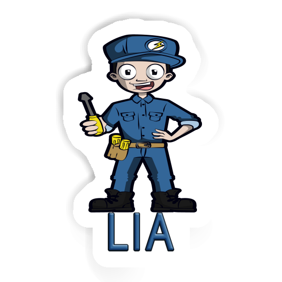 Lia Sticker Electrician Image