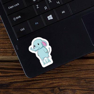 Elefant Aufkleber Lia Laptop Image