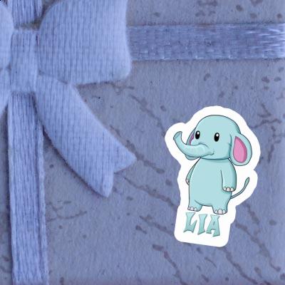 Sticker Elephant Lia Gift package Image