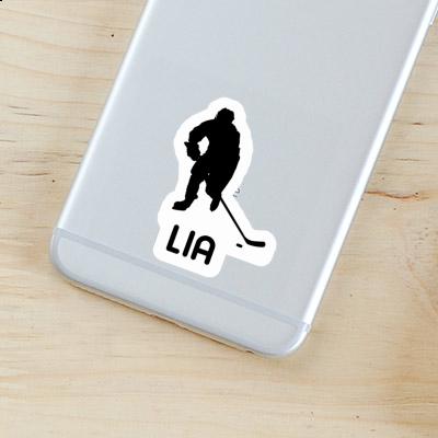 Sticker Lia Hockey Player Gift package Image