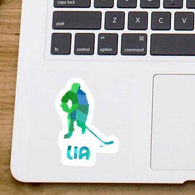 Sticker Lia Eishockeyspieler Gift package Image