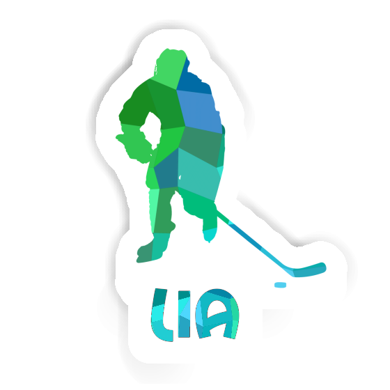 Sticker Lia Eishockeyspieler Gift package Image