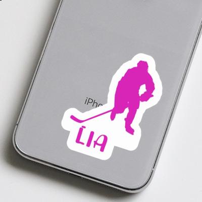 Hockey Player Sticker Lia Gift package Image