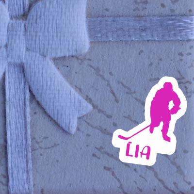 Hockey Player Sticker Lia Laptop Image