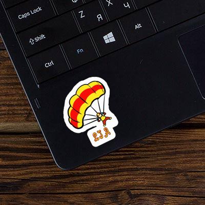 Parachute Sticker Lia Notebook Image