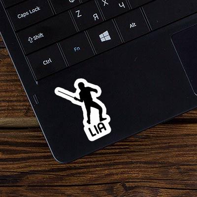 Sticker Fechter Lia Laptop Image