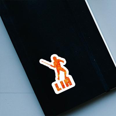 Sticker Fencer Lia Laptop Image