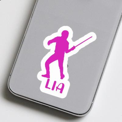 Sticker Lia Fencer Notebook Image