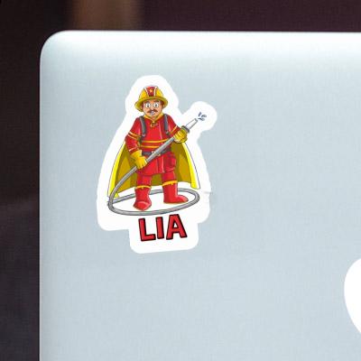 Sticker Lia Firefighter Gift package Image