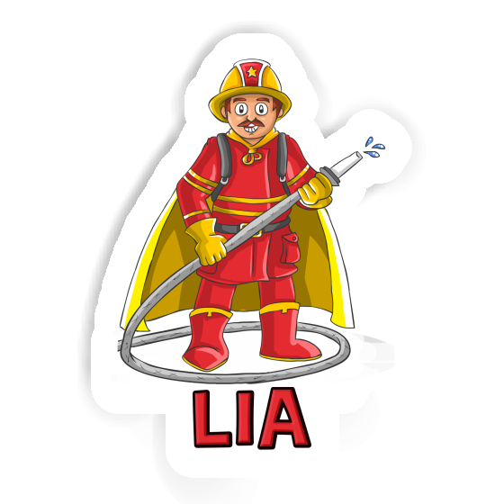 Sticker Lia Firefighter Gift package Image