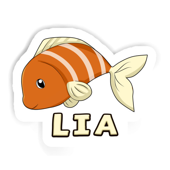 Lia Sticker Fish Notebook Image