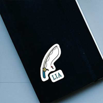 Lia Sticker Angelrute Notebook Image