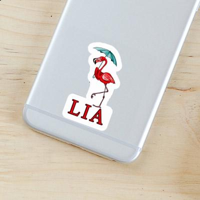 Sticker Lia Flamingo Notebook Image