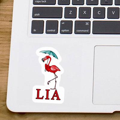 Sticker Lia Flamingo Laptop Image