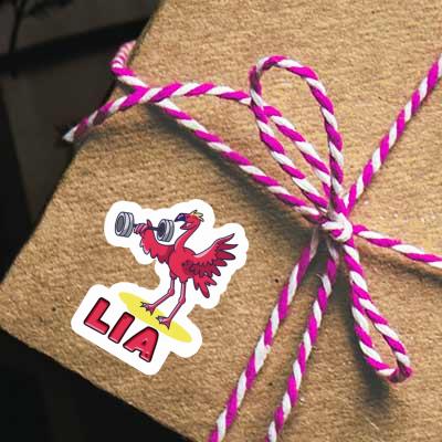 Lia Autocollant Flamant Gift package Image